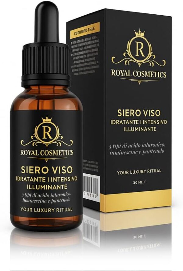 Royal cosmetics - Siero viso idratante - Intensivo - illuminante