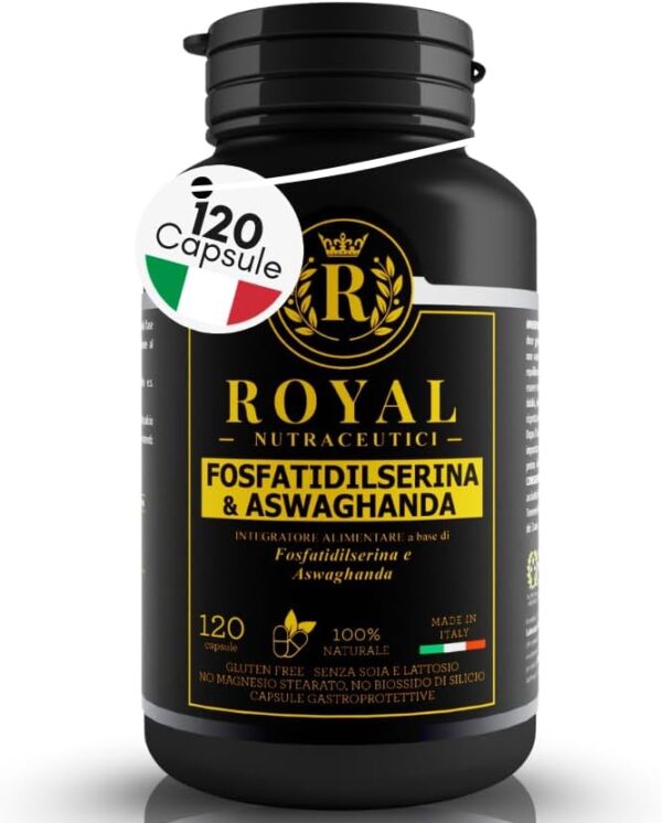 Fosfatidilserina 150 mg + Ashwagandha 40 mg